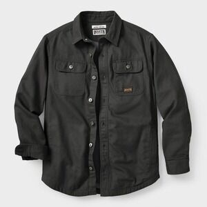 Duluth Trading Co Jersey-Lined Fire Hose Shirt Jacket acorn XLG New With Tags